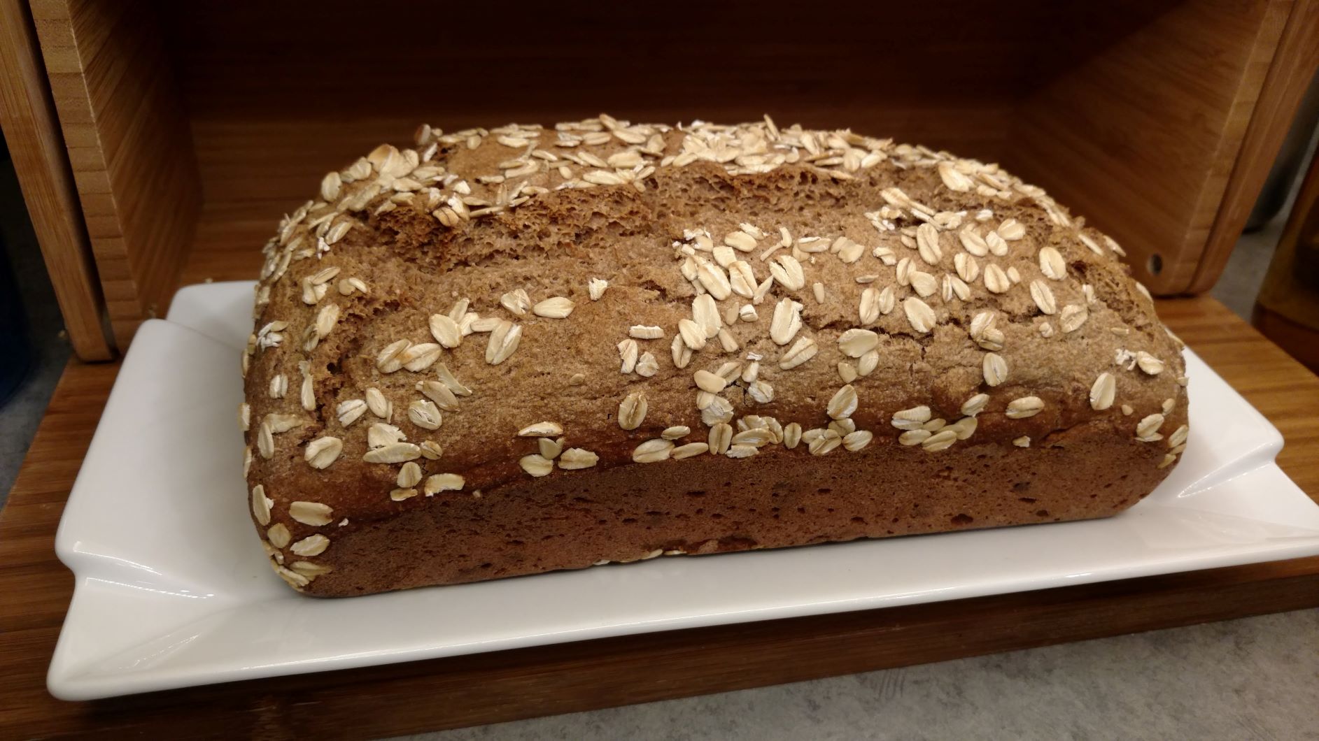 Whole Grain German Bread ~ Fast and hearty